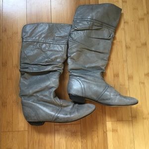 Grey Boots